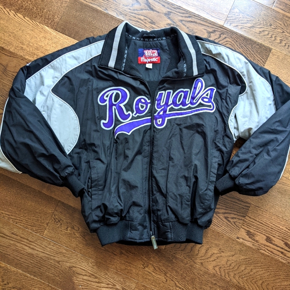 Parksville Royals Baseball Club Majestic Jacket Size Large